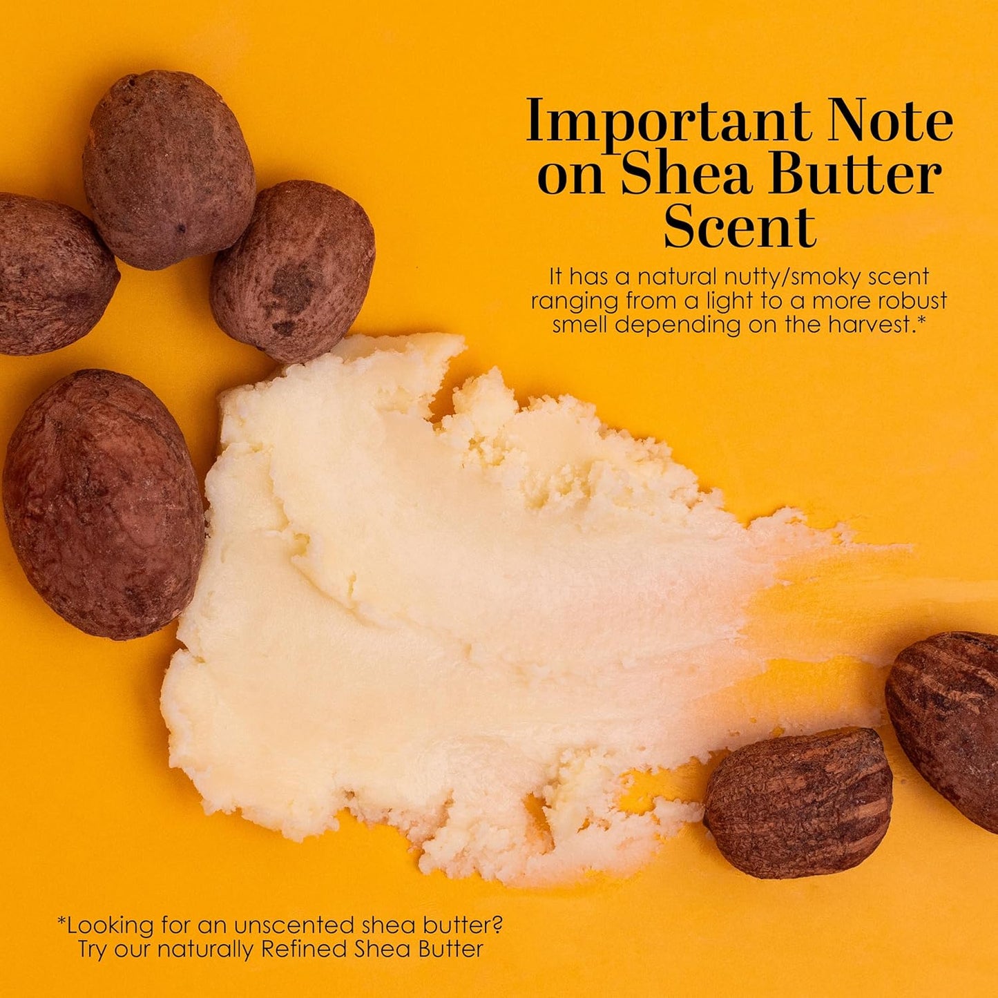Raw Shea Butter - 100% Pure Shea Butter for Hair and Body | Unrefined Shea Butter to Make Lotion for Extremely Dry Skin, DIY Lip Balm, Body Butter and Shea Butter Soap | Natural Moisturizer