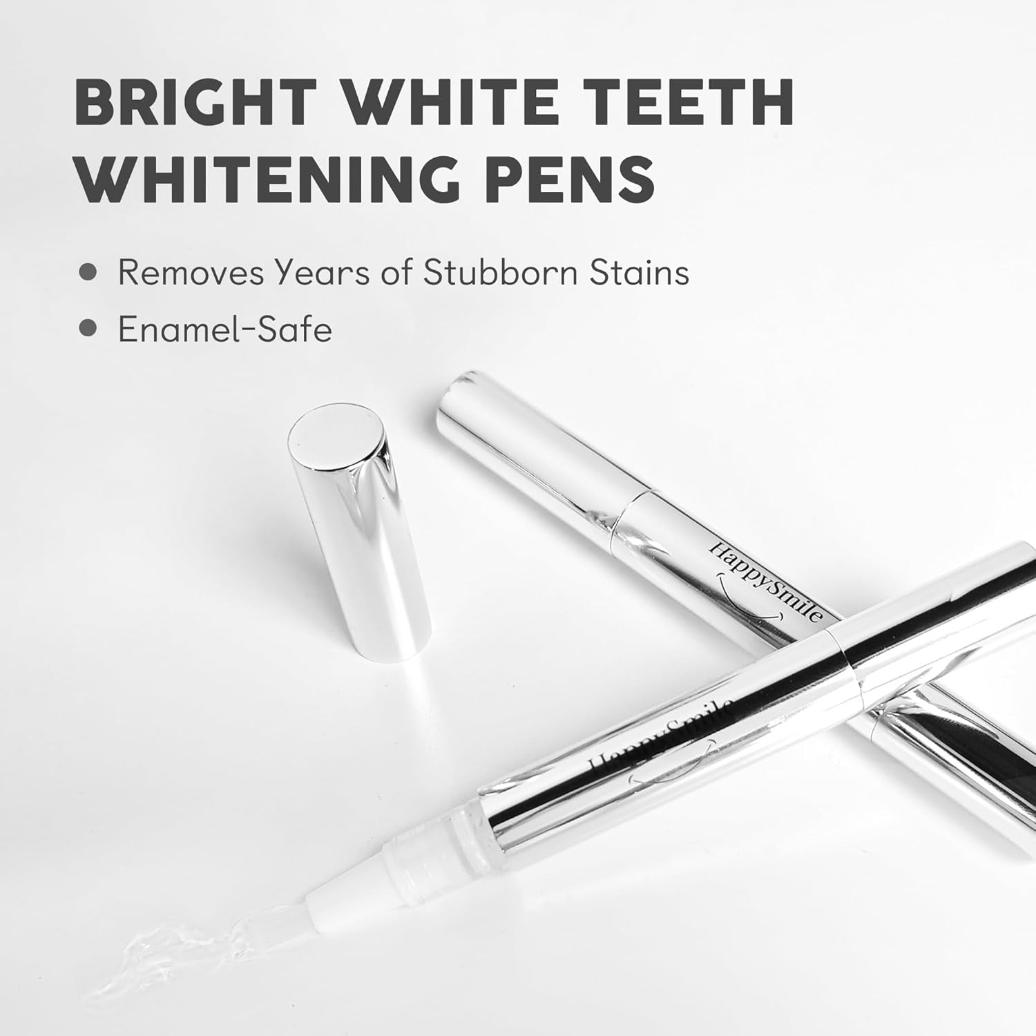 Premium Teeth Whitening Pen Set of 3 - Achieve a Brighter Smile, Easier than Teeth Whitening Strips or Crest Whitening Strips - Professional Results, Gentle on Sensitive Teeth