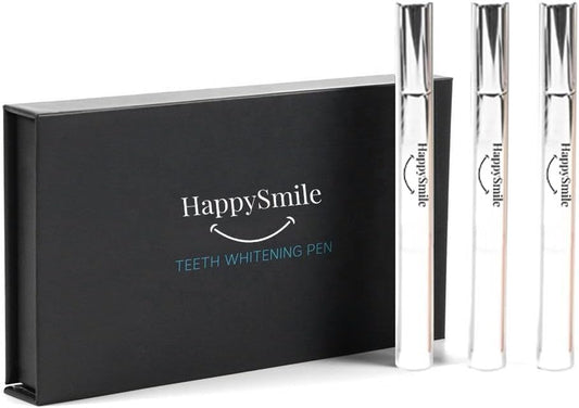 Premium Teeth Whitening Pen Set of 3 - Achieve a Brighter Smile, Easier than Teeth Whitening Strips or Crest Whitening Strips - Professional Results, Gentle on Sensitive Teeth
