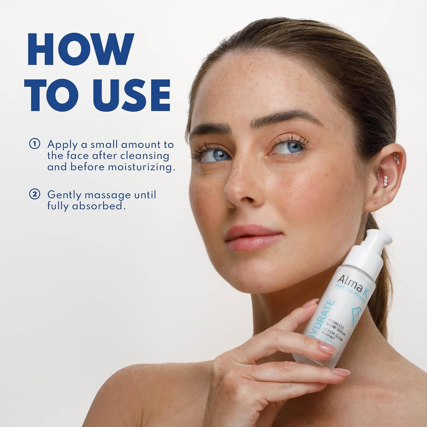 Flawless Glow Serum - Face Serum for Women - Skin Brightening Serum - Facial Serum with Aloe Vera - Hydrating Serum for Dry Skin - 1 Oz